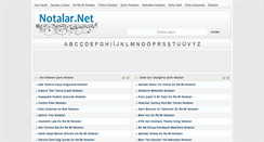 Desktop Screenshot of notalar.net